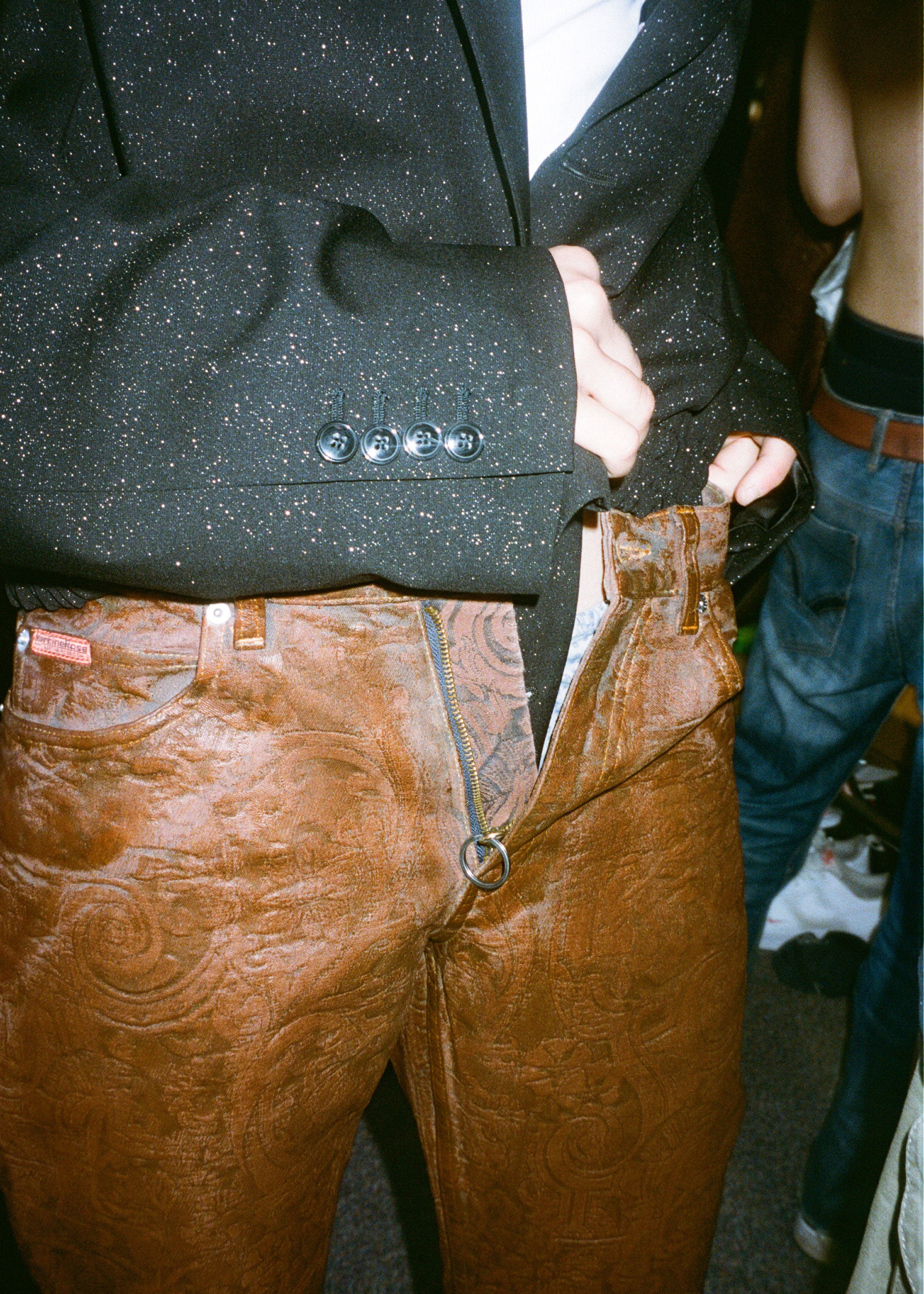 Martine Rose 5 Pocket Jean jeans marrone regular