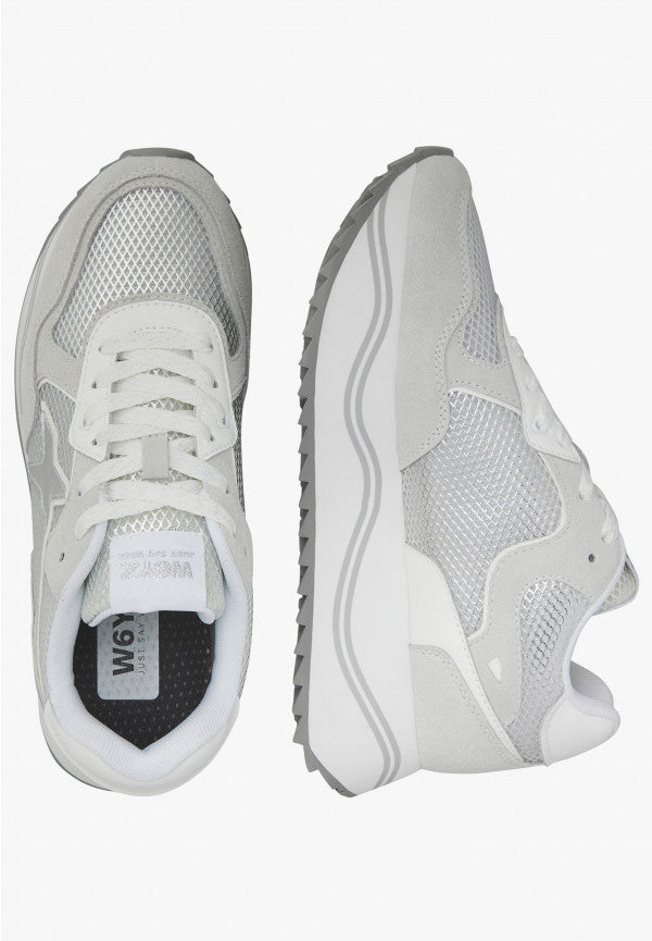W6YZ Deva W 2017405 sneakers donna grigio argento