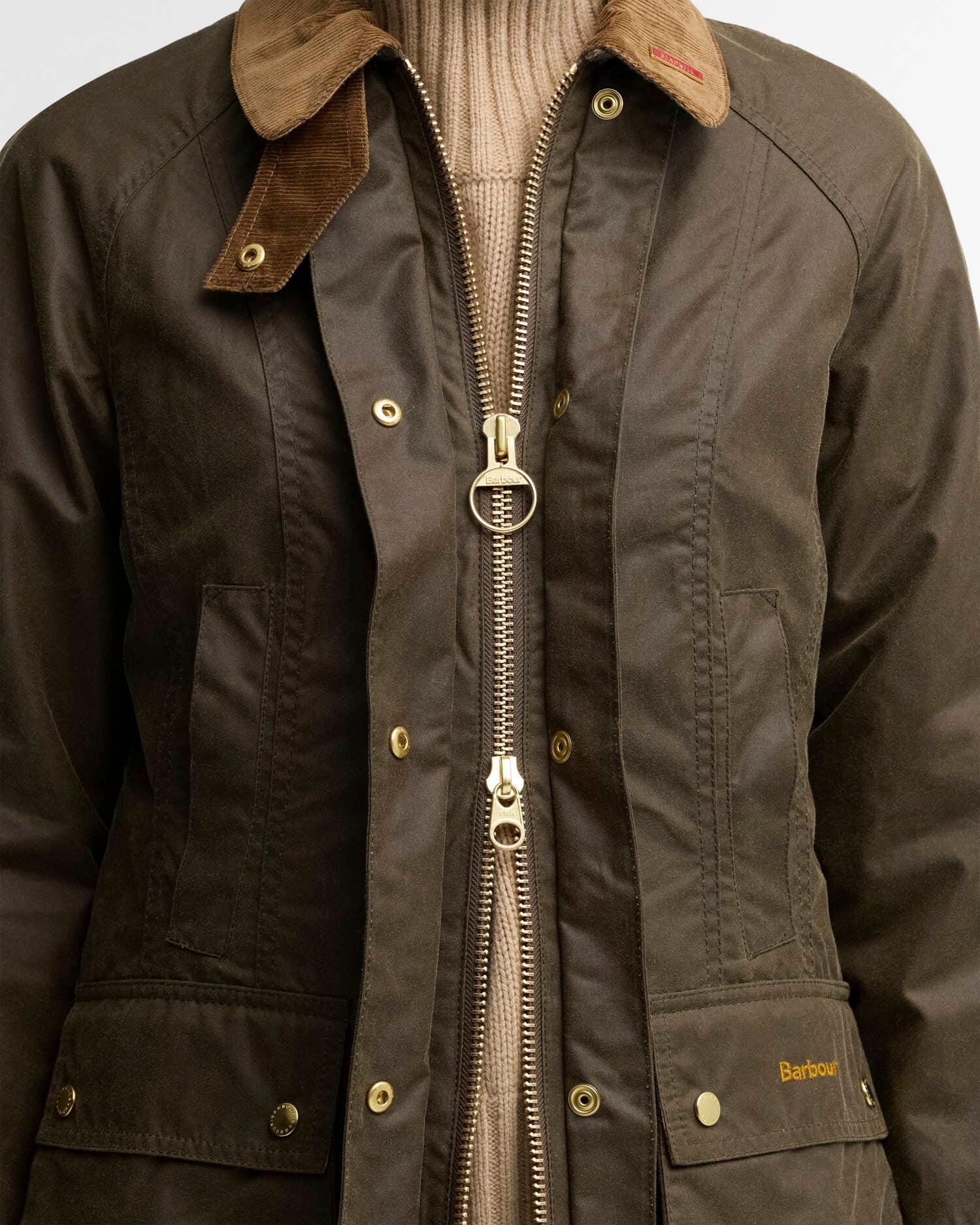 Barbour Beadnell LWX1596 giacca donna cerata beech
