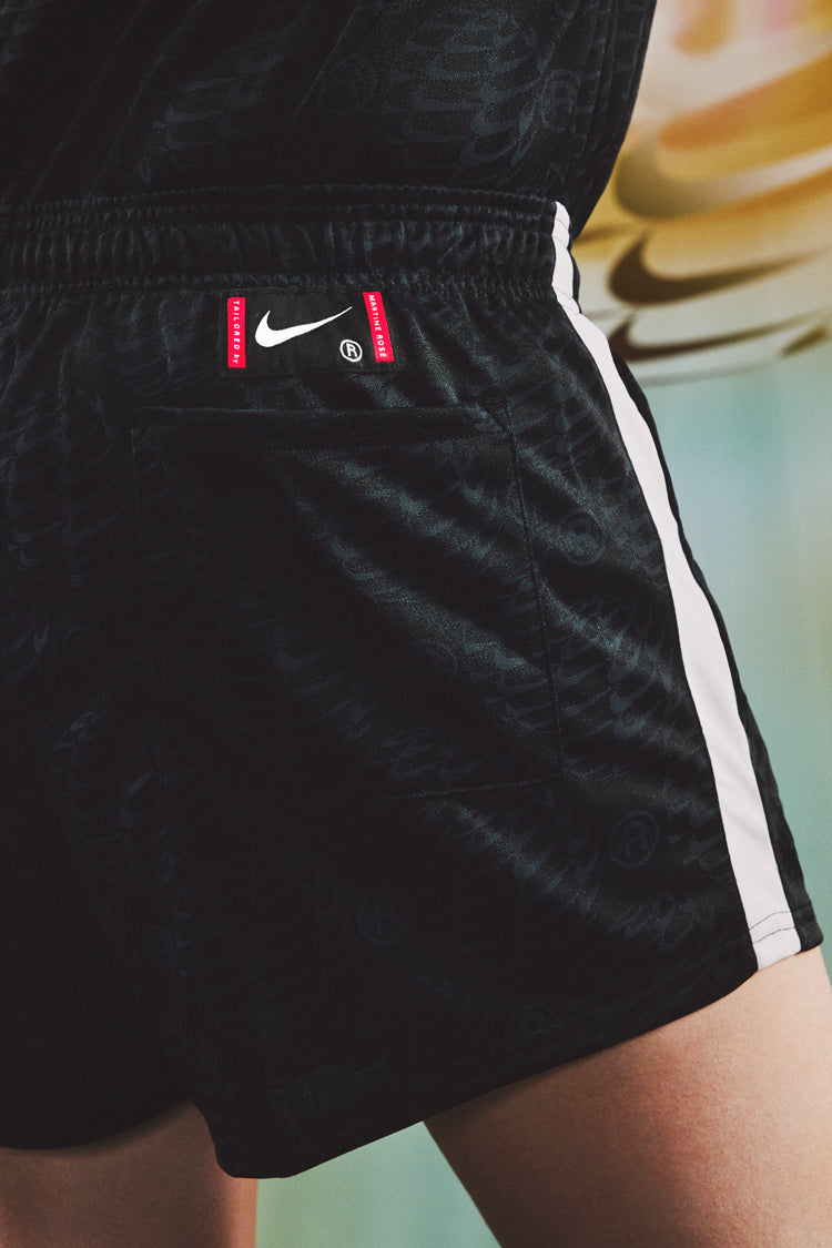 Nike x Martine Rose Football Shorts nero poliestere jacquard