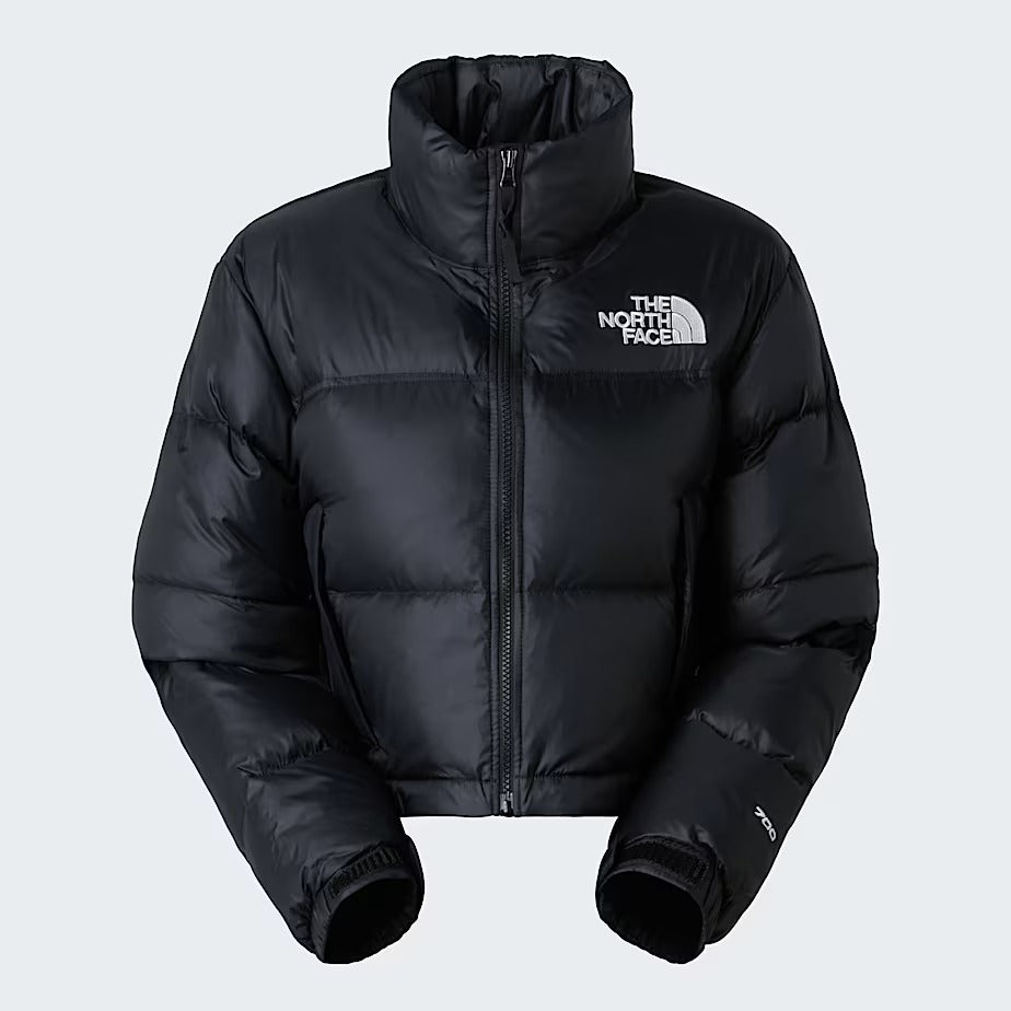 The North Face Nuptse Short piumino donna nero