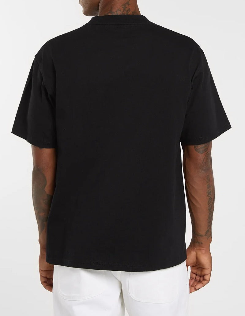 Dickies Loretto DK0A89EN t-shirt nera cotone relaxed fit