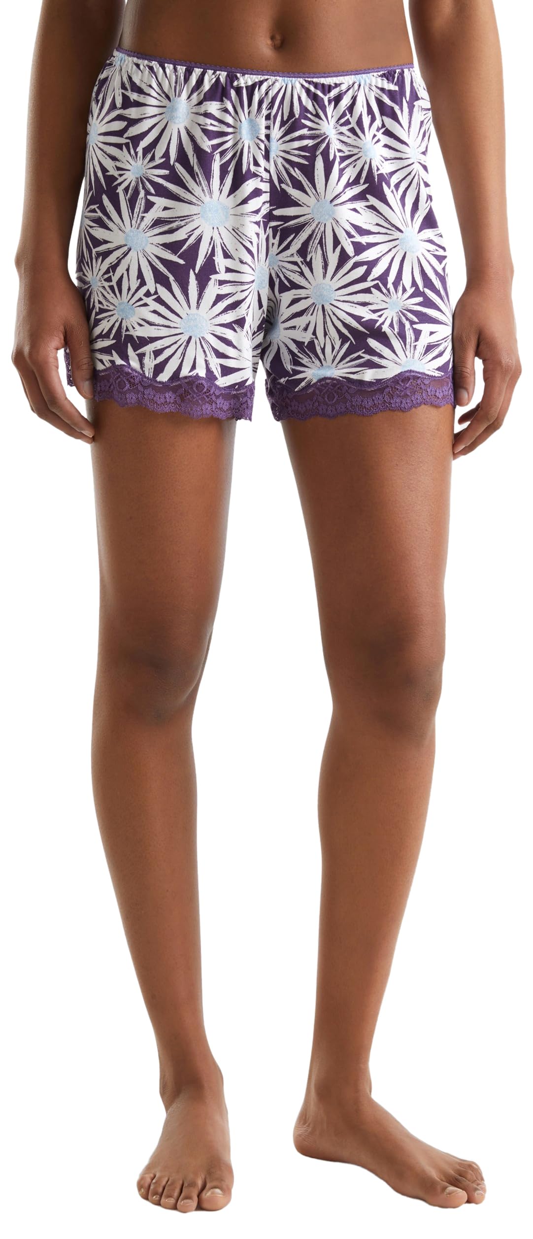 Benetton Intimo e Pigiami shorts pigiama donna XXS pizzo