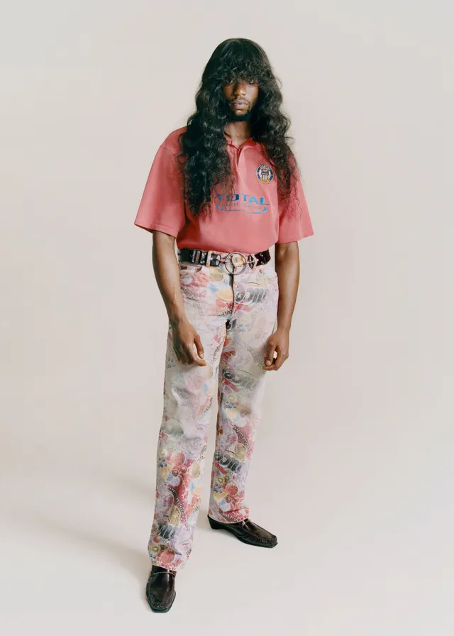 Martine Rose 5 Pocket Jean jeans frutta cotone