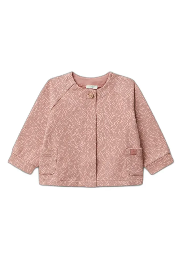 United Colors of Benetton Maglia Tuta Bimba Felpa svasata cotone
