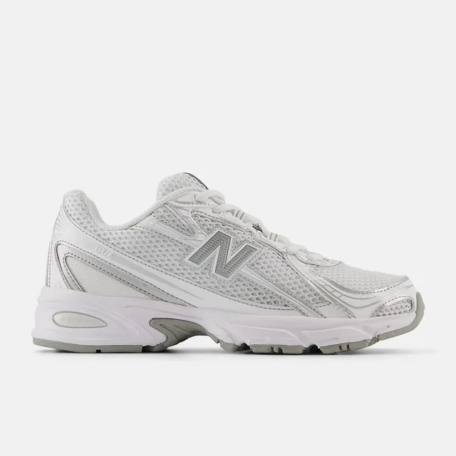 New Balance 740 U740WM2 Sneaker White Metallic Silver