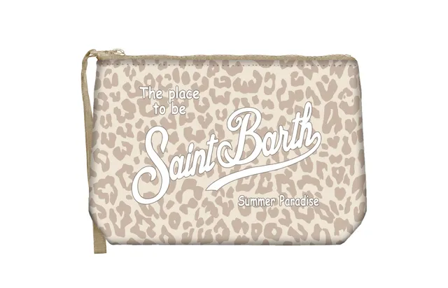 MC2 Saint Barth Aline 09411L Pochette Pastel Leopard Beige scuba