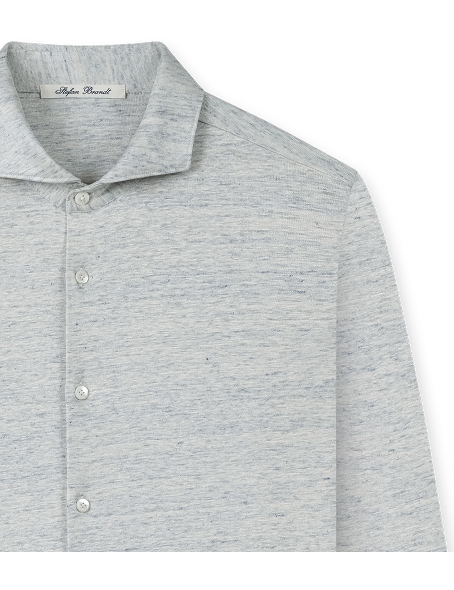 Stefan Brandt Lennon camicia cotone regular