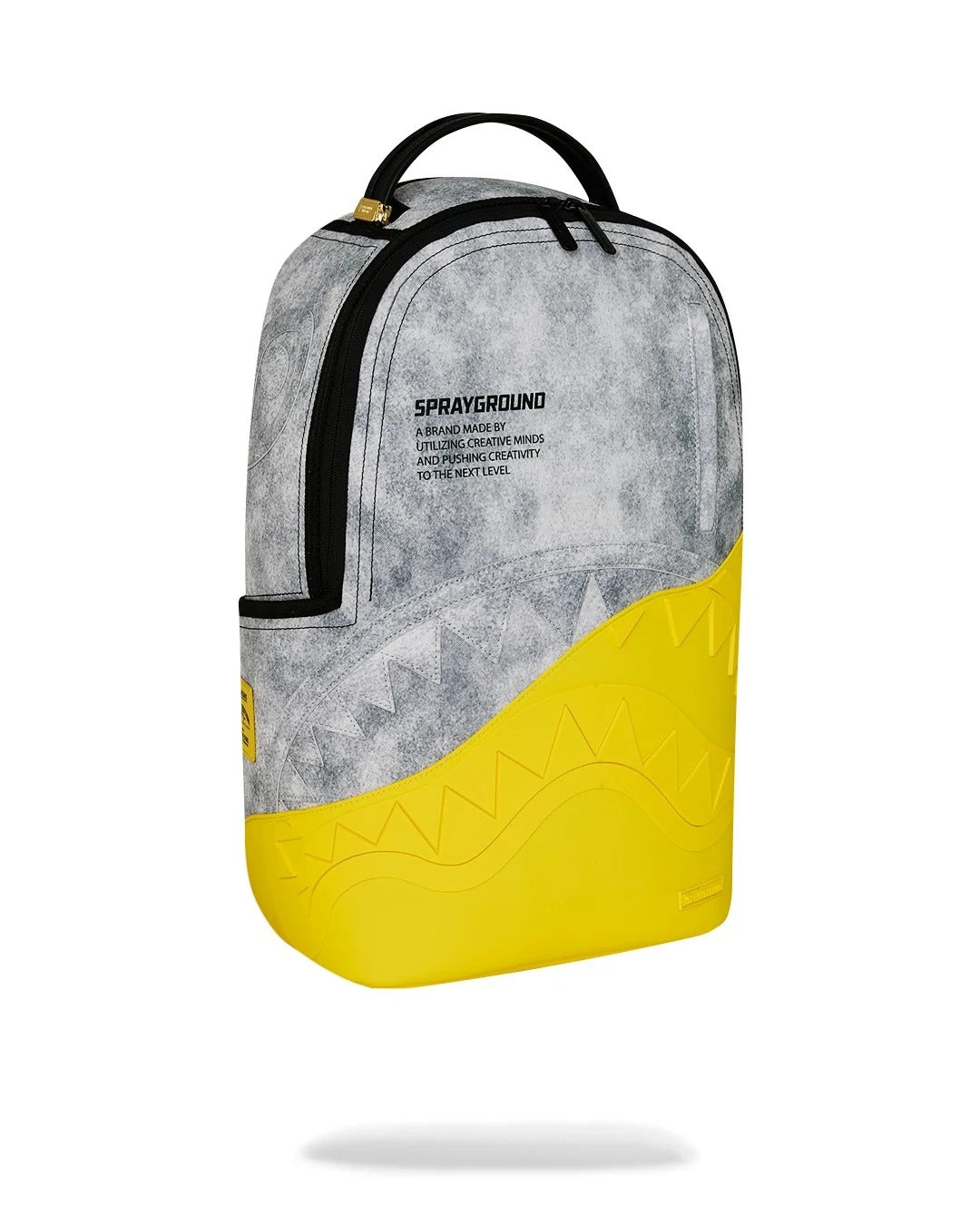 Sprayground 910B8170 Zaino Offroad Argento Oro PVC