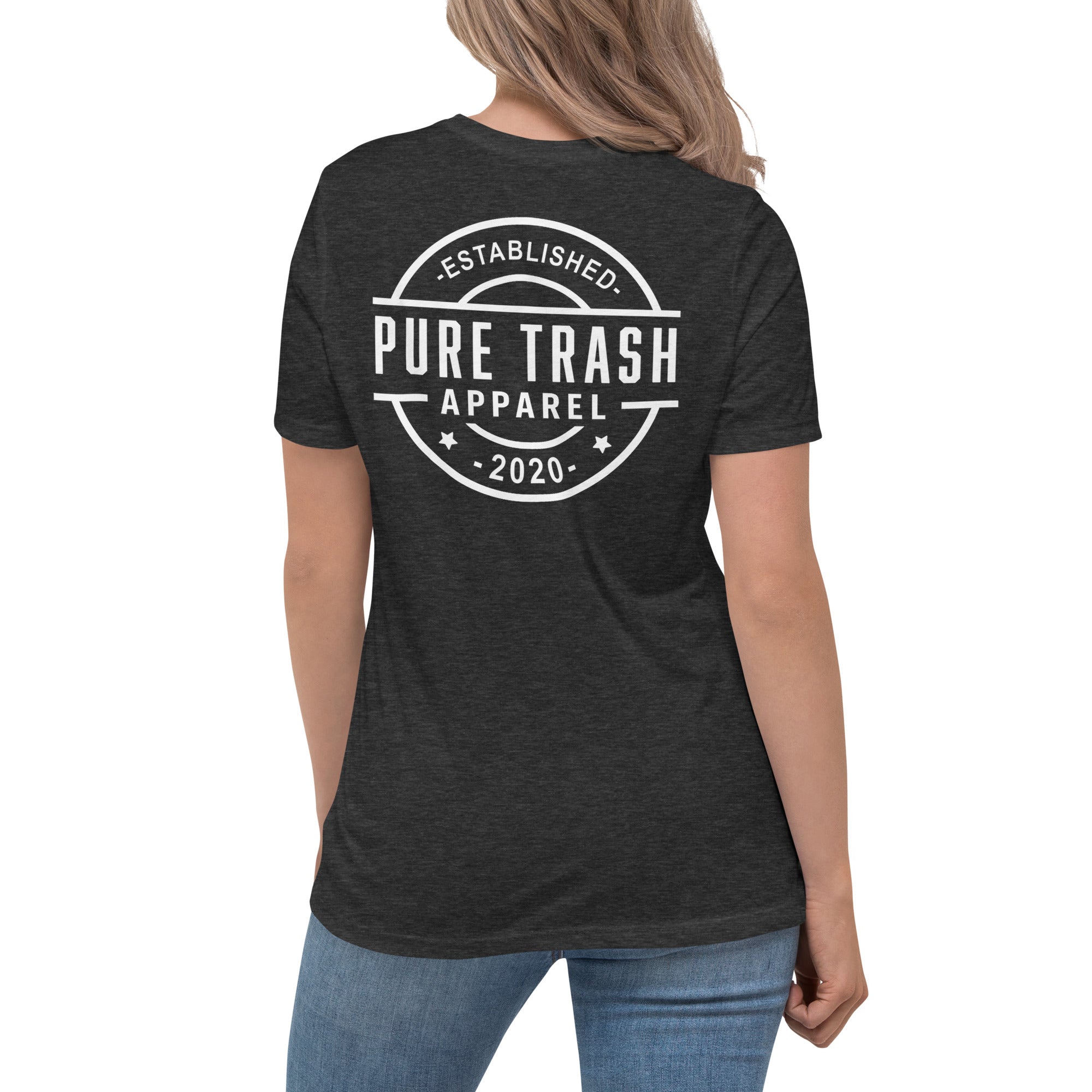 Pure Trash Collection Established maglietta donna cotone relaxed
