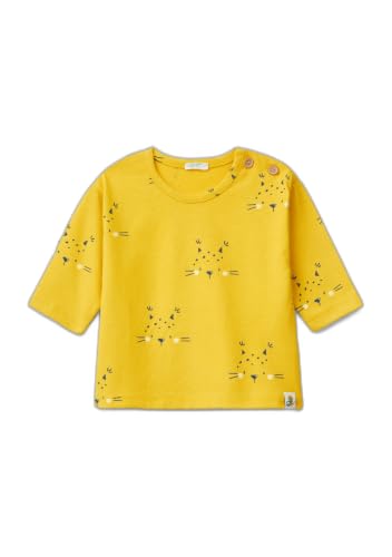 Benetton T-Shirt Bimbi Manica Lunga 74 Bianco