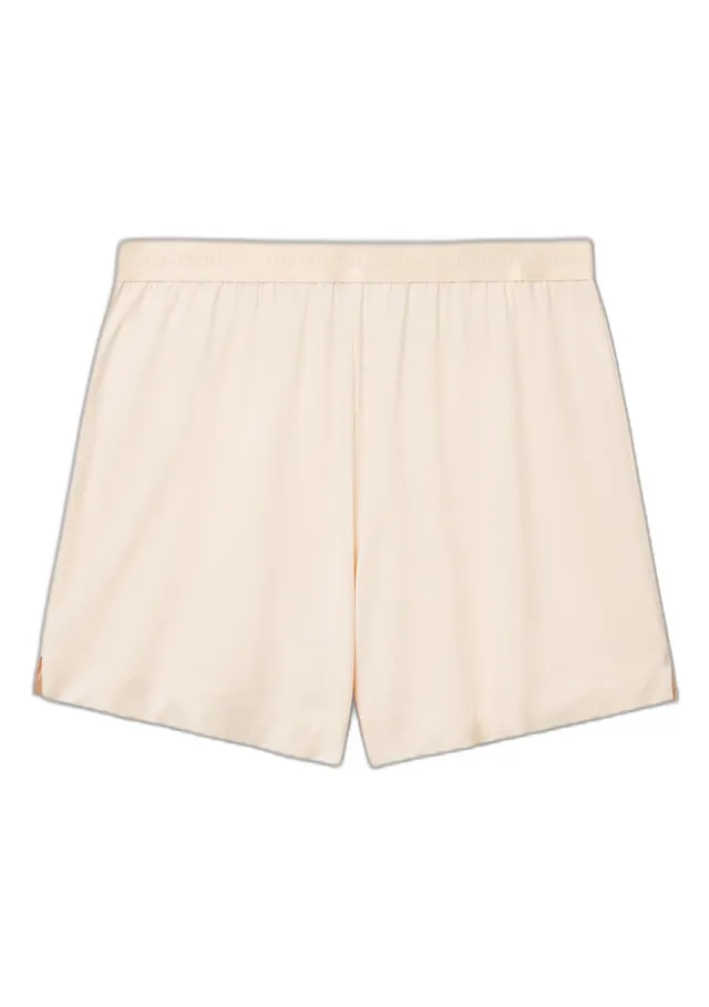Benetton bermuda modal donna elastico logato casual