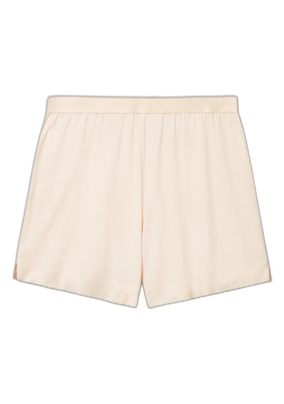 Benetton bermuda modal donna elastico logato casual