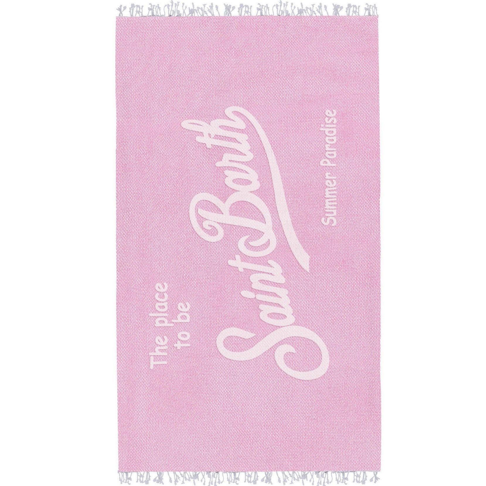 MC2 Saint Barth Foutas J N 01202L telo mare rosa cotone