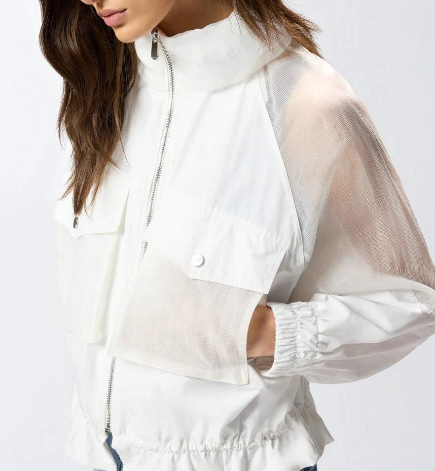 Pinko Beth 106592 A325 Giacca Donna Bianco Tecnico