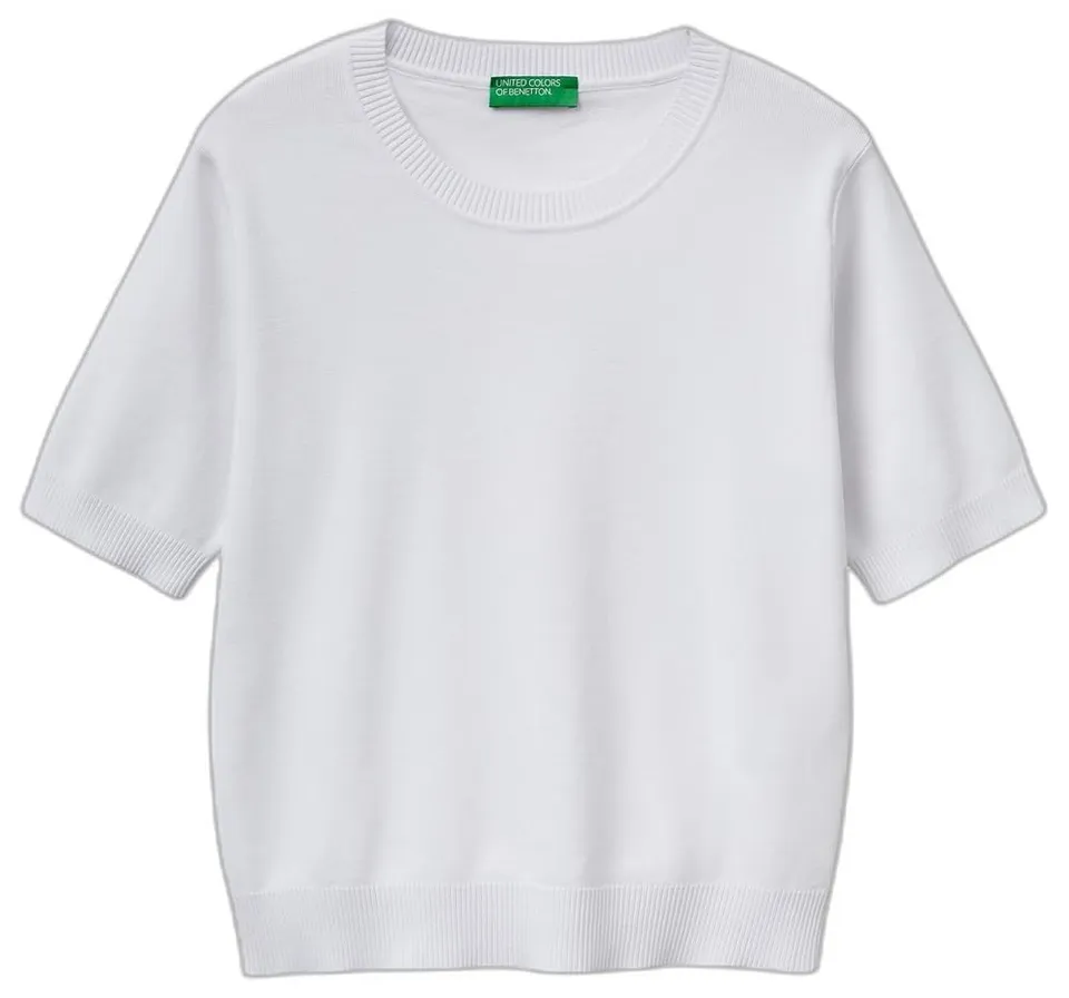 Benetton T-shirt e Polo T-shirt donna rosa regular