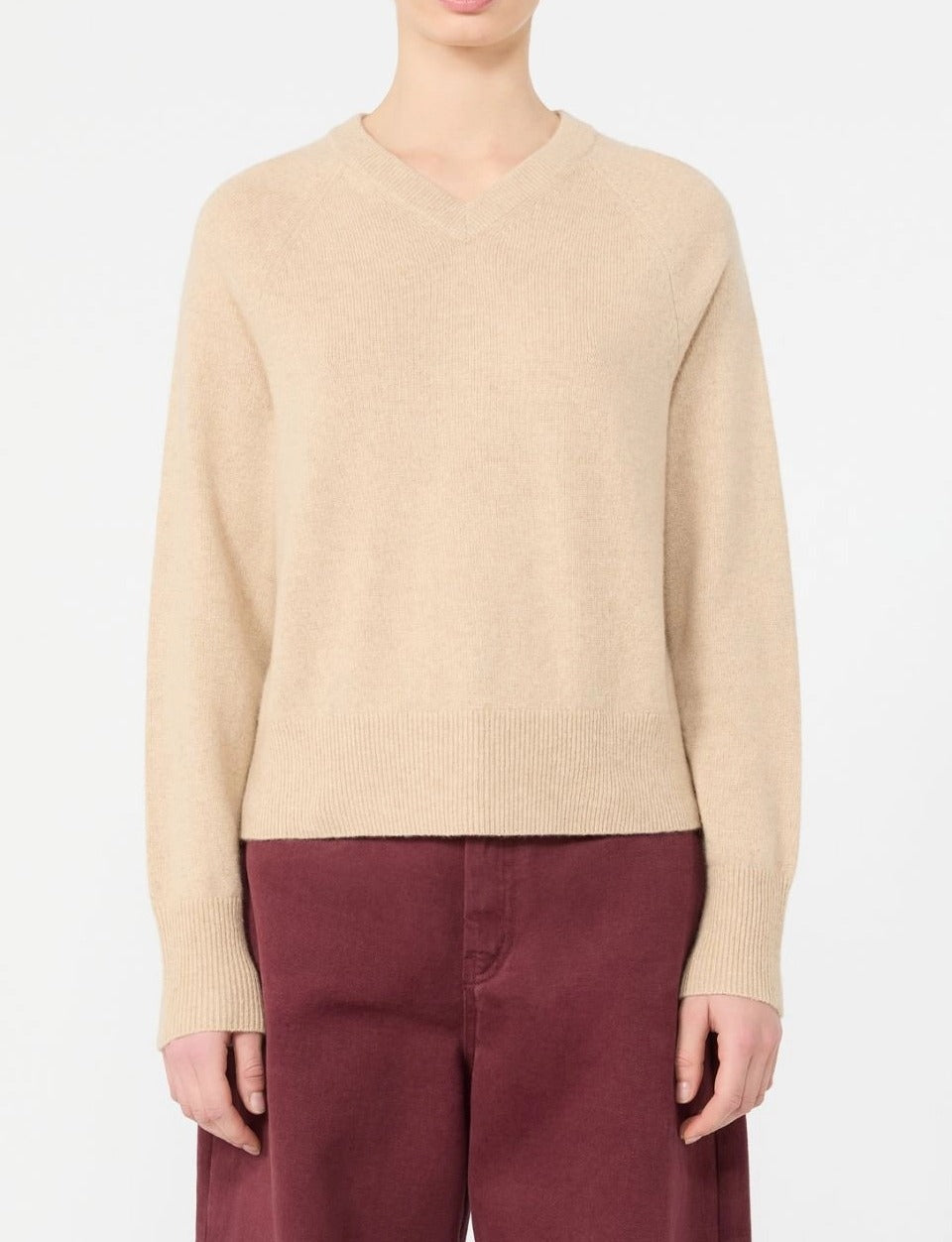 Weekend Max Mara Padre WKDPADRE002 maglia cashmere mandorla