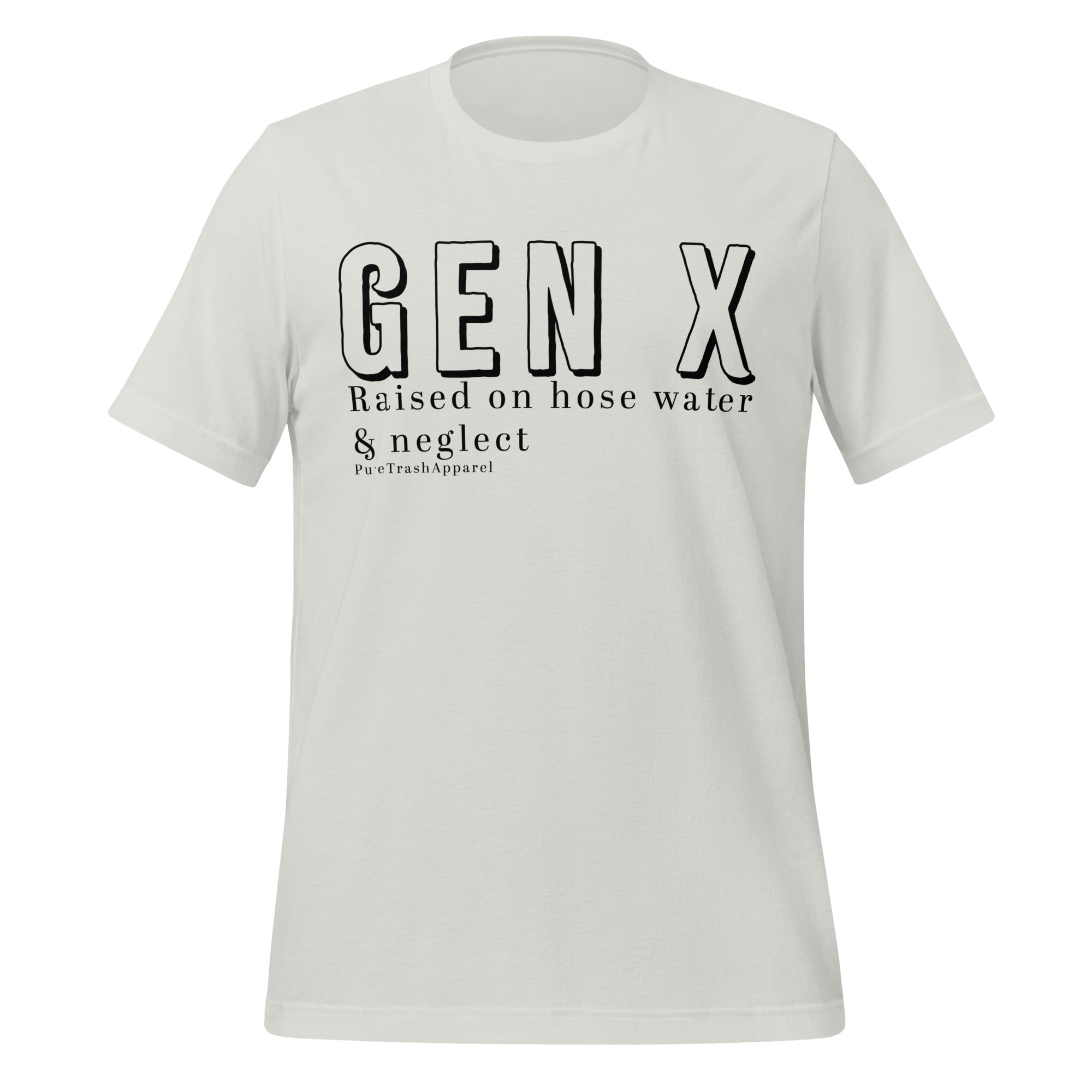 Pure Trash Gen-X Raised on Hose Water Maglietta Berry cotone