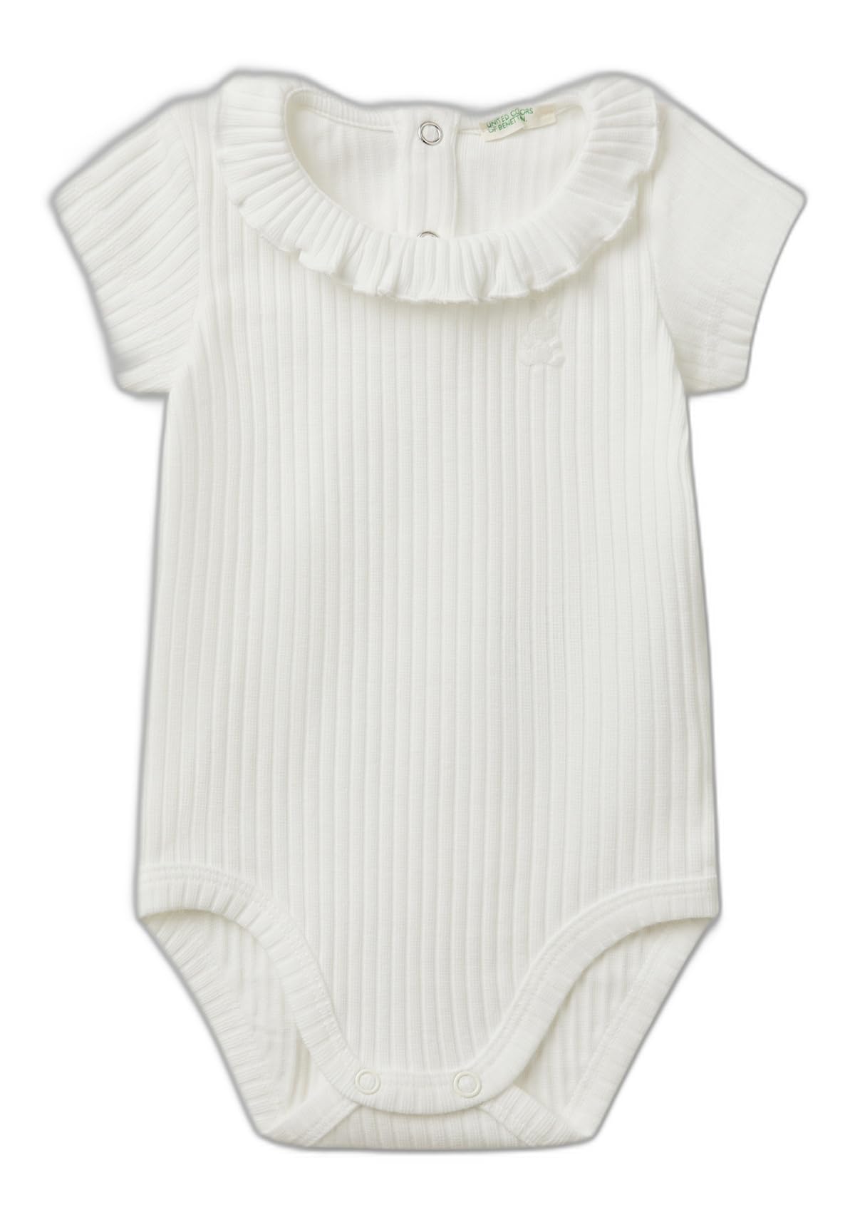 Benetton tutina neonato unisex arancione 12 mesi cotone
