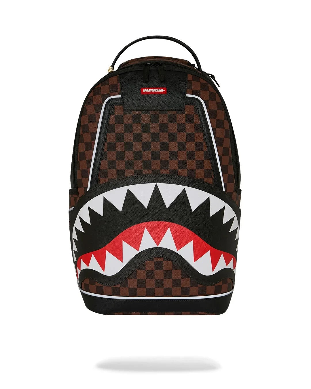 Sprayground Sharks in Paris 910B7409NSZ zaino marrone PVC