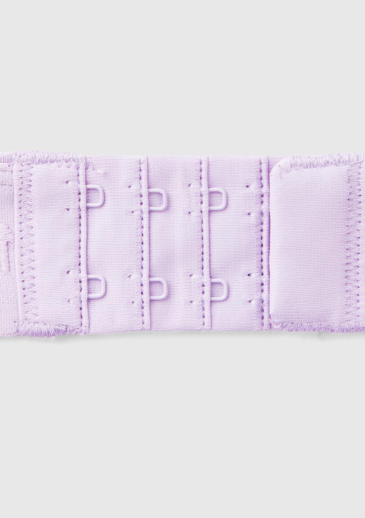 Benetton Reggiseno donna malva cotone bio senza ferretto