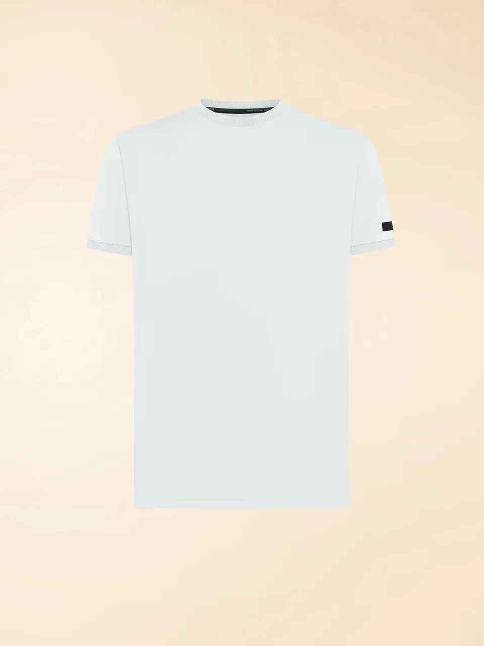 RRD 26206 Oxford T-Shirt Uomo Bianca White Stretch Regular