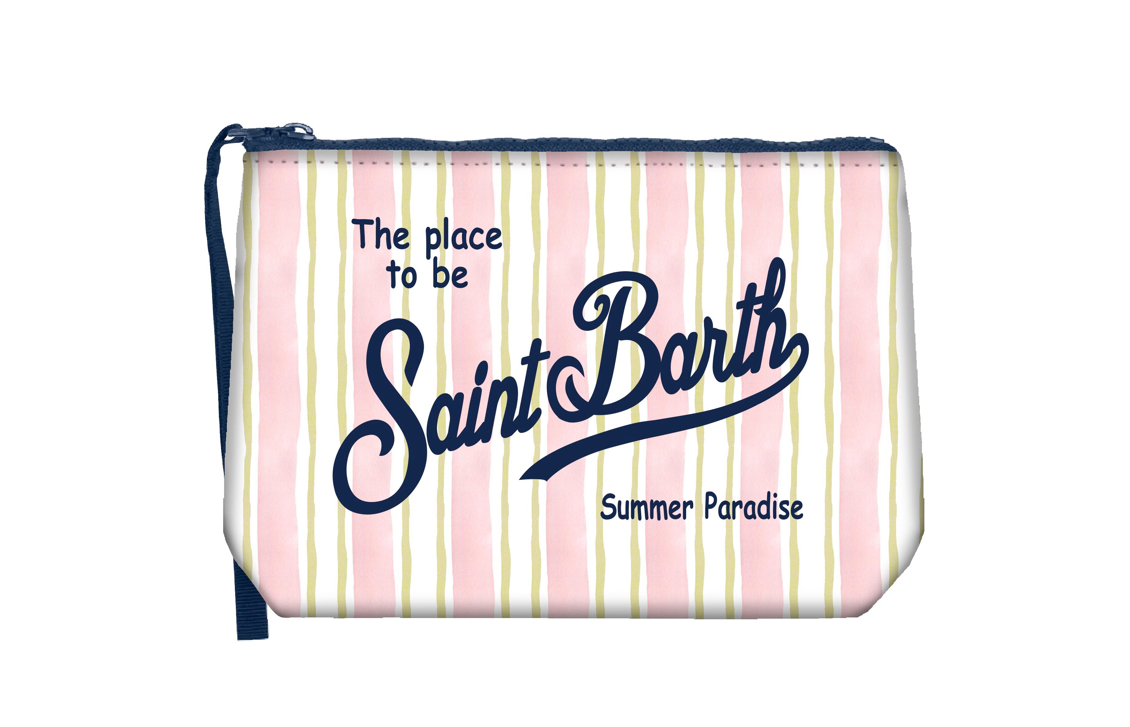 MC2 Saint Barth Aline 03280L Pochette Rosa Big Stripes