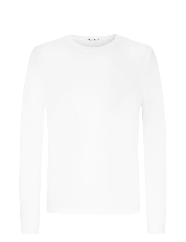 Stefan Brandt Egon LA 30 maglia manica lunga cotone regular