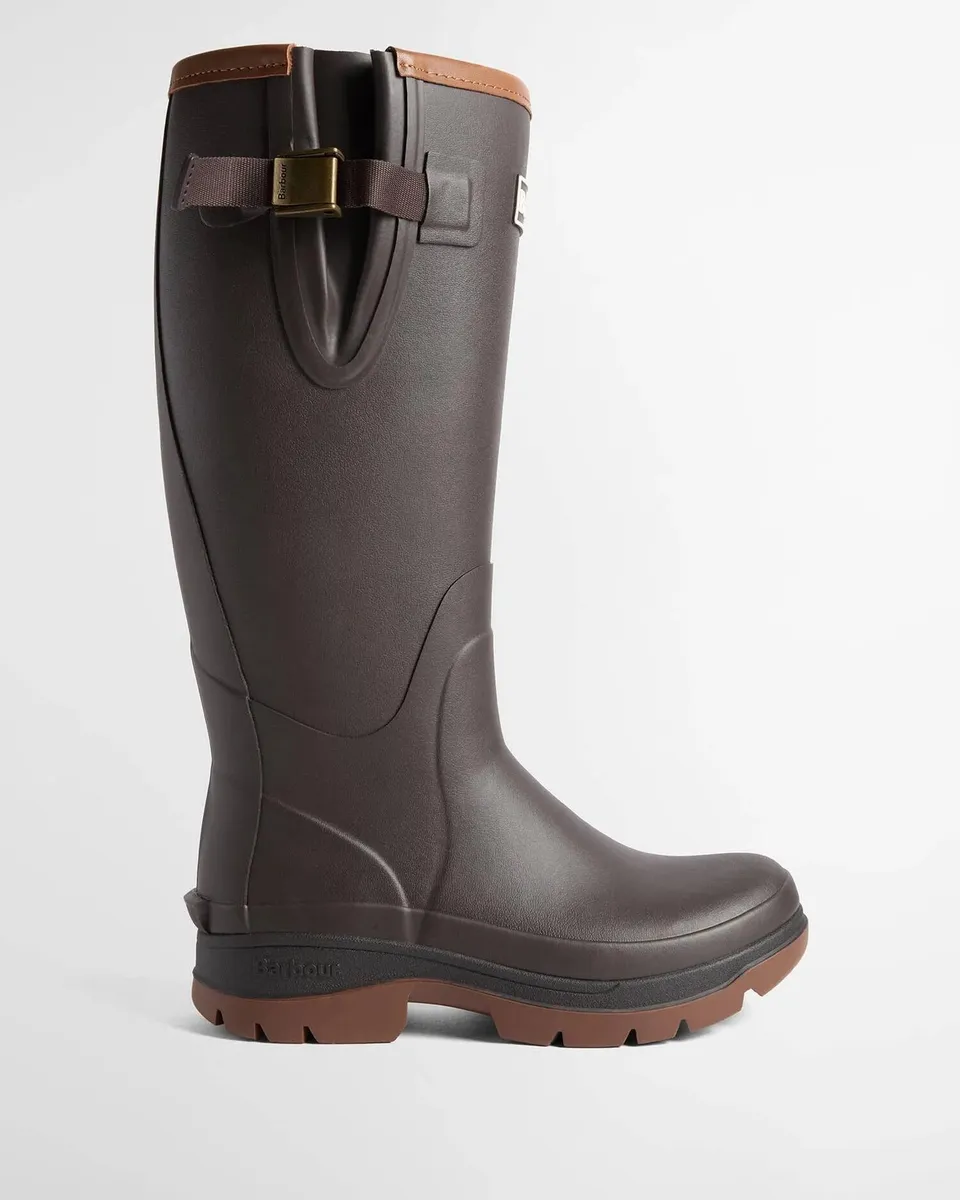 Barbour LRF0063 Tempest Stivale Donna Brown Impermeabile