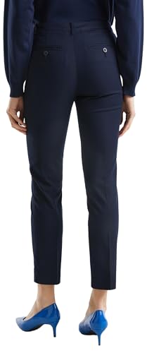 Benetton Chino Donna in Cotone Stretch Gamba Dritta