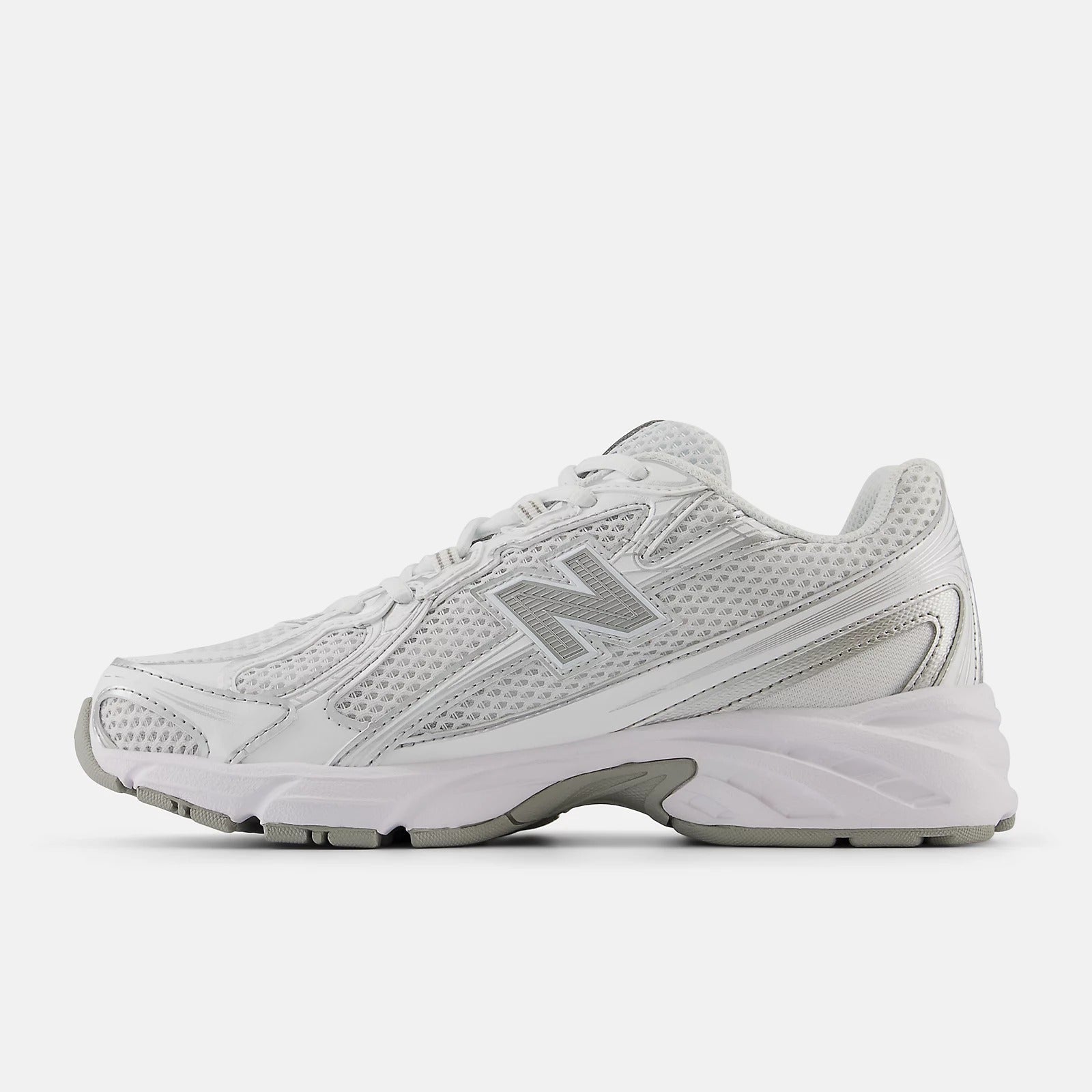 New Balance 740 U740WM2 Sneaker White Metallic Silver