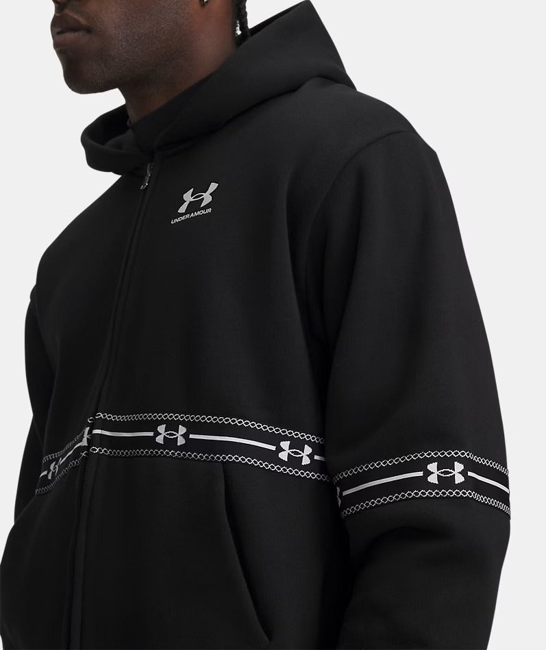Under Armour Icon 77-6013459 felpa uomo ultimate black pile