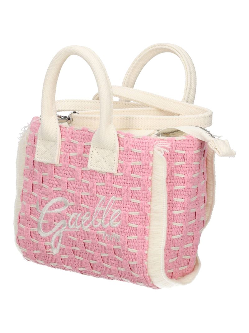 Gaelle Paris Mini Shopper Rosa GAACW03184 Maglia Cotone
