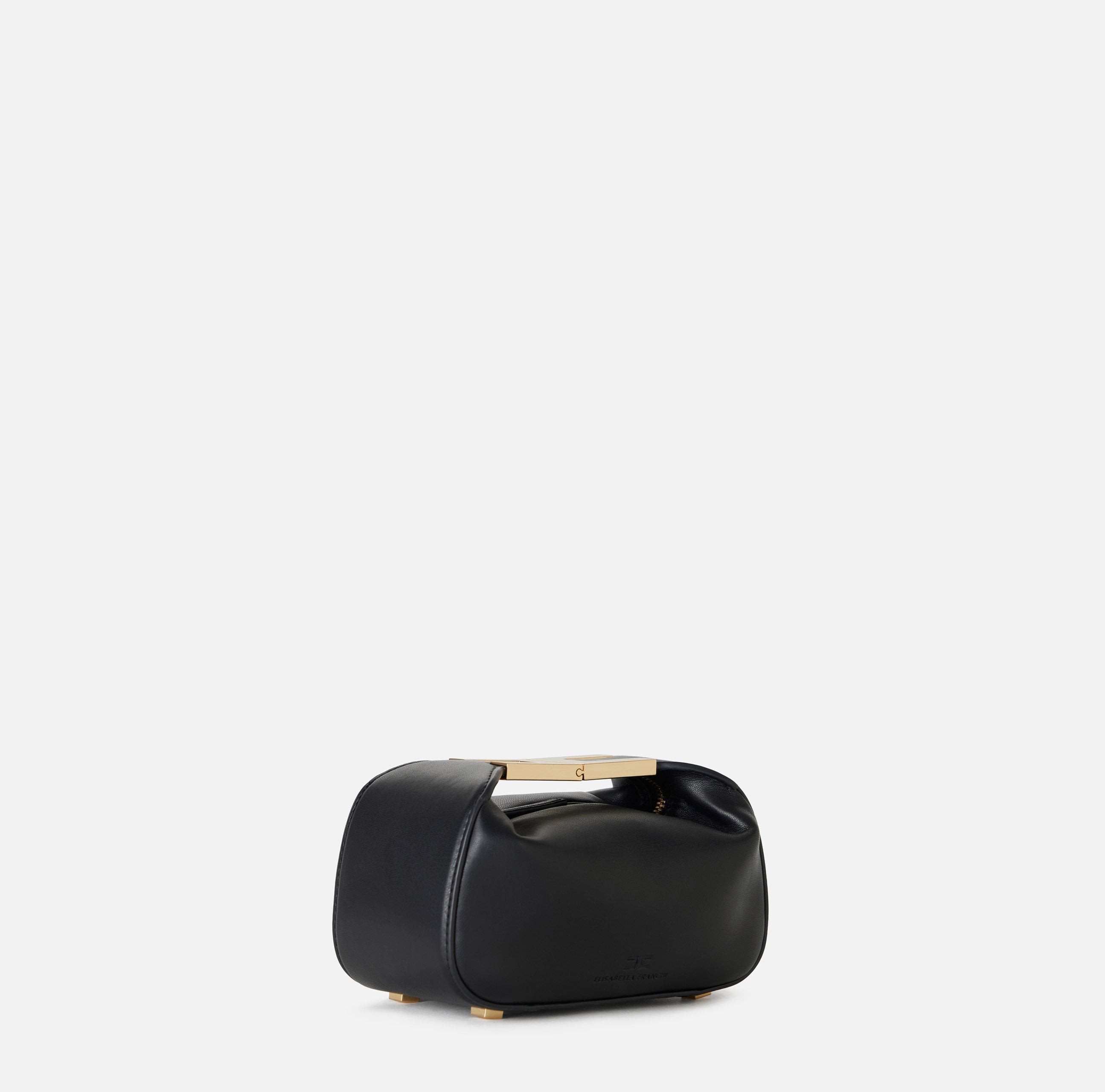 Elisabetta Franchi BS07A62E borsa hobo nera ecopelle
