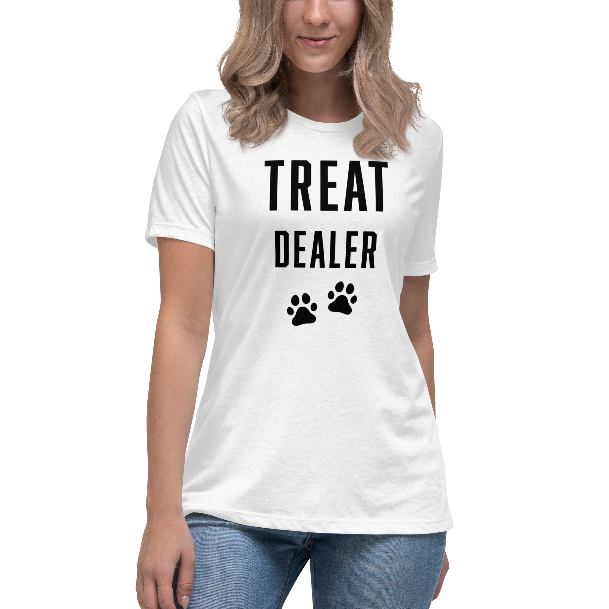 Pure Trash Treat Dealer maglietta donna cotone nera
