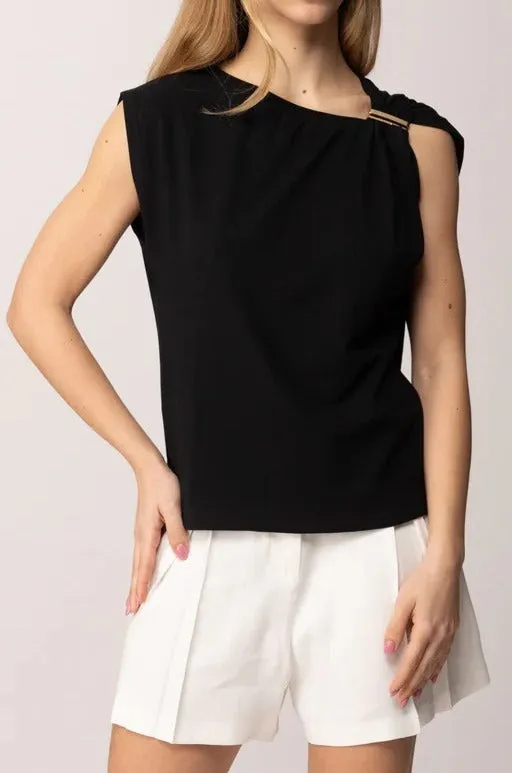 Pinko Melody 106478 A35D Top Donna Nero