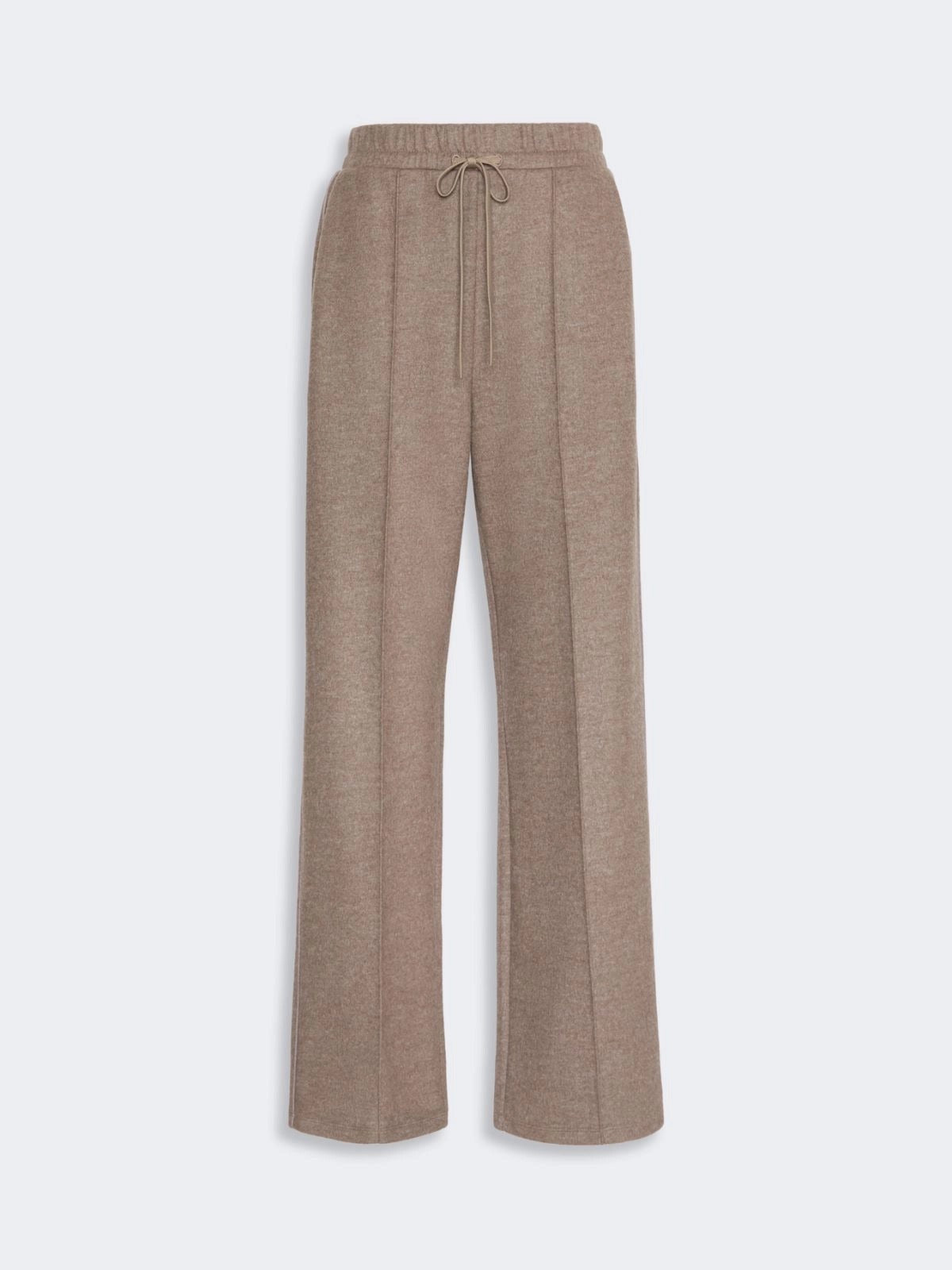 Weekend Max Mara Tenda Pantalone Marron Glacè Misto Lana