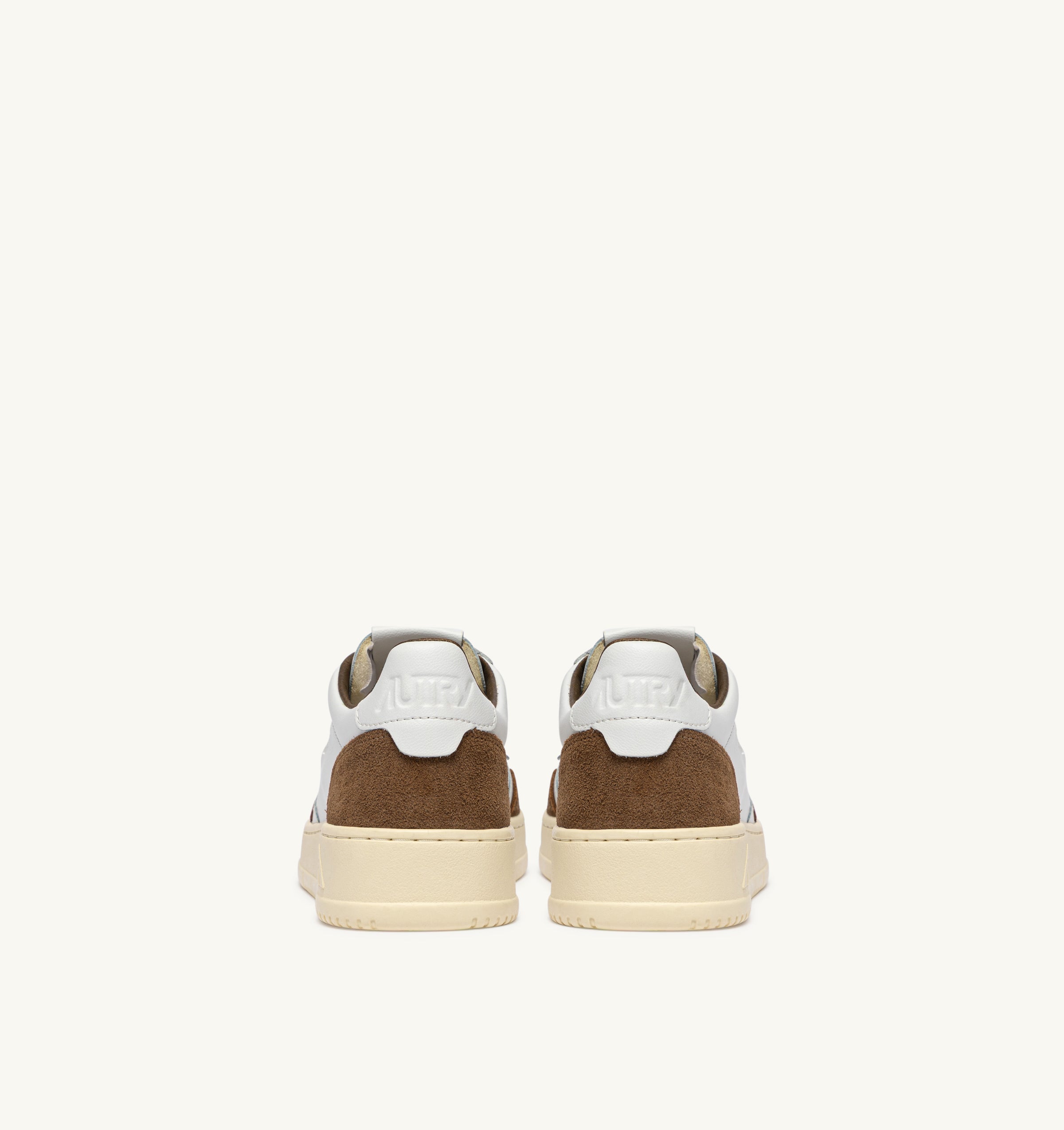 Autry Medalist Low Sneaker Uomo White Tabacco Pelle