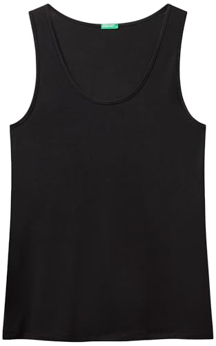 United Colors of Benetton Canotta Donna Modal Spalla Larga Logo