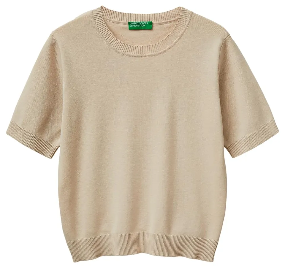 Benetton Maglieria Maglia girocollo manica corta regular