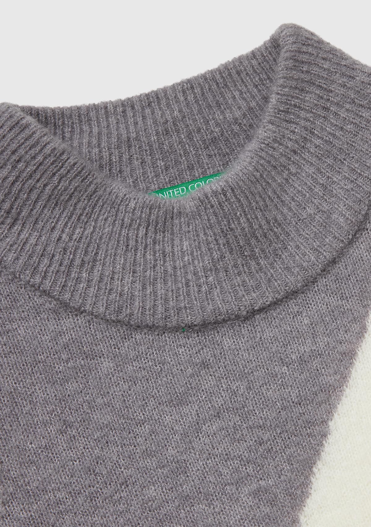 Benetton 11cze10er Maglia Donna XS girocollo boxy
