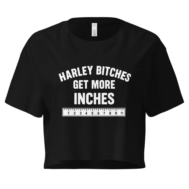 Pure Trash Harley Inches crop top donna osso