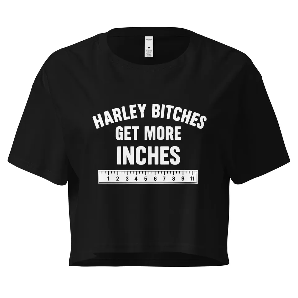 Pure Trash Harley Inches crop top donna osso