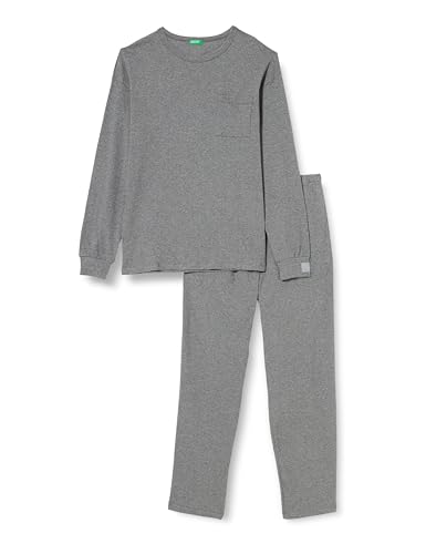 Benetton 3w6s4p02f Pigiama Uomo Costa Larga Taglia L