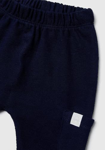 Benetton 3FQYAK01A completo bimbo felpa blu maglia righe