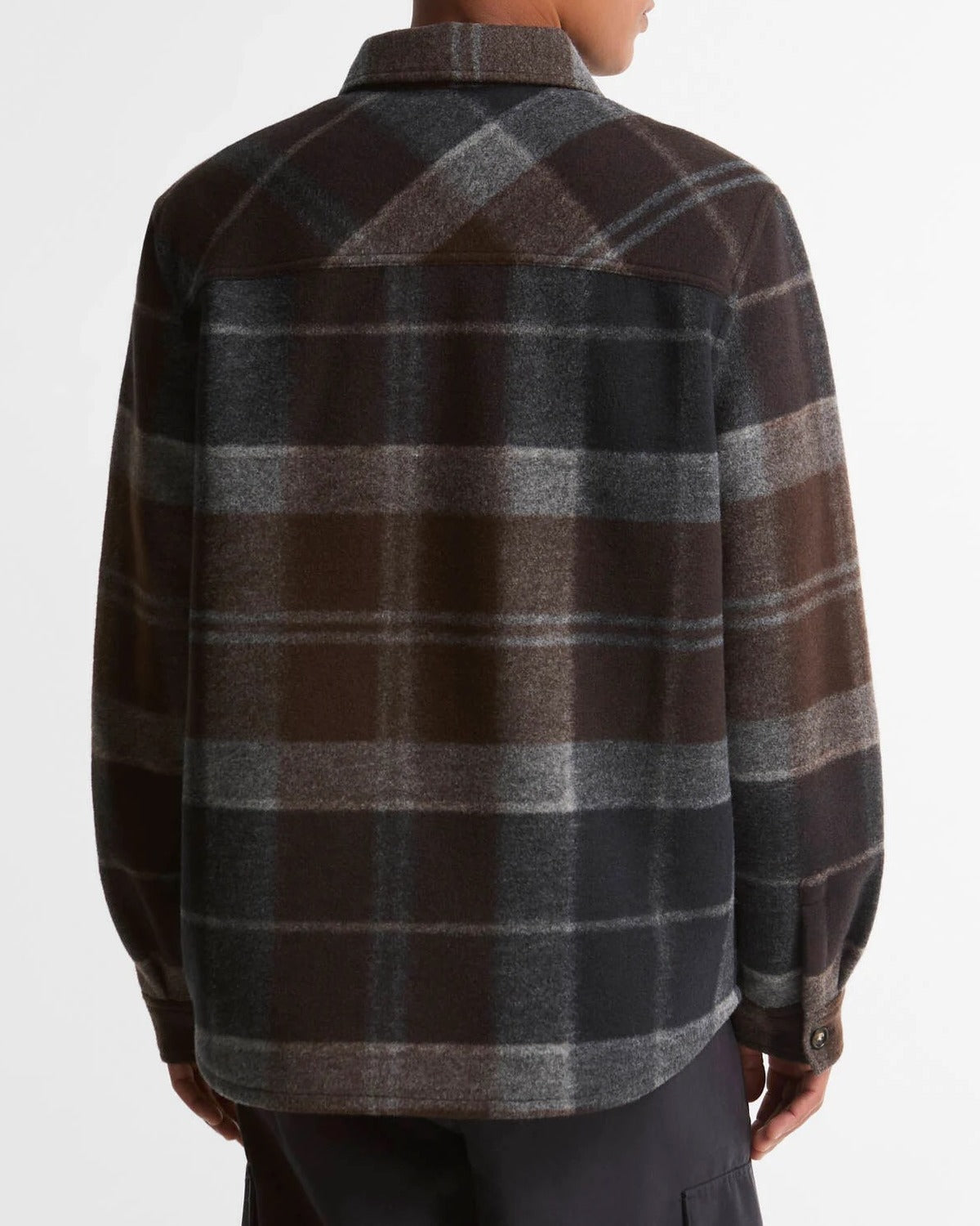 Barbour Woodlane MOS0511 Overshirt Uomo Tartan Lana
