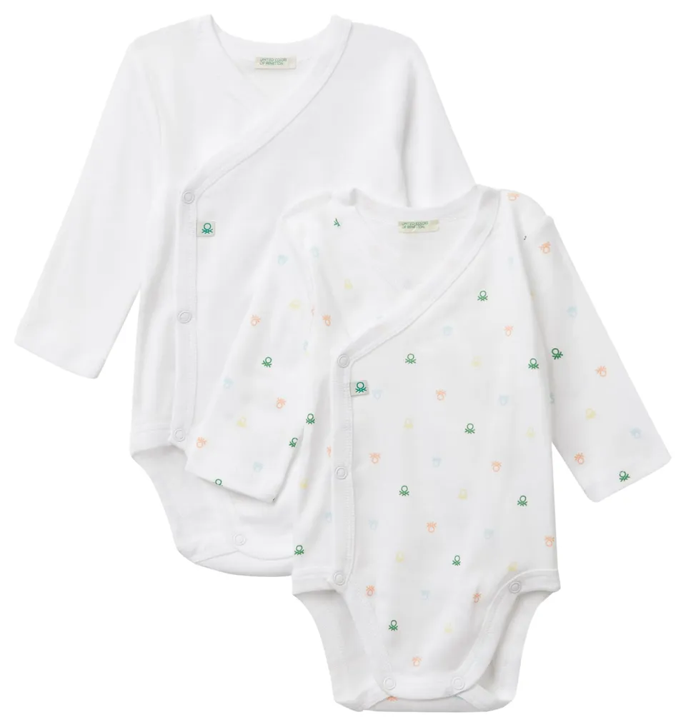 United Colors of Benetton Tutina Neonato body 50 cotone organico