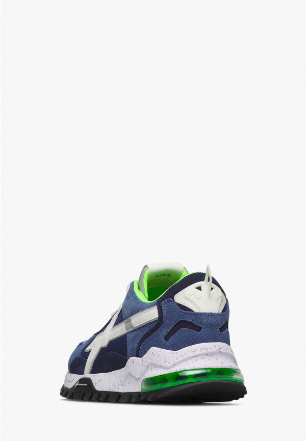 W6YZ Breeze 2018612 06 sneakers uomo navy bianco