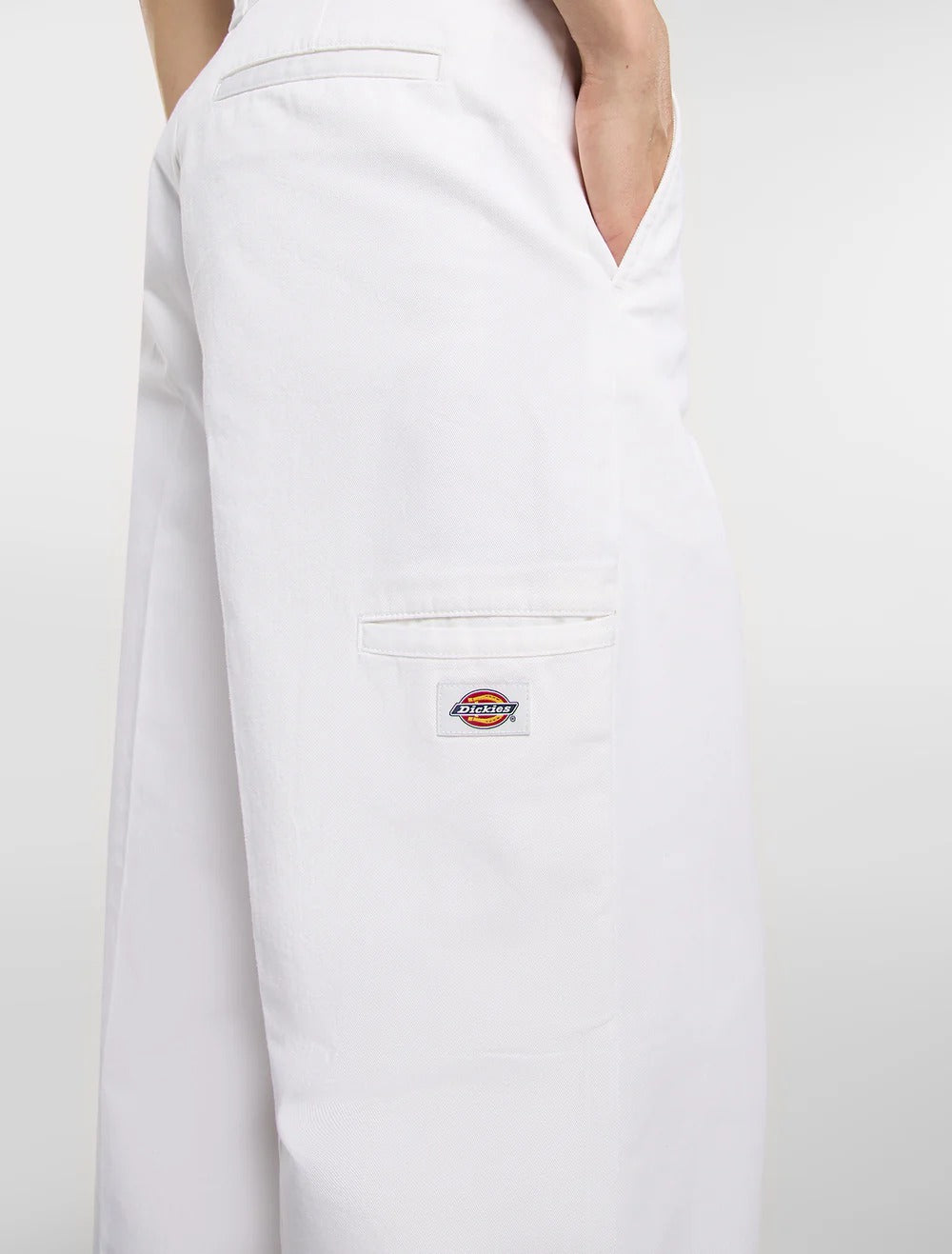 Dickies 247 DK0A87PL pantalone donna loose bianco