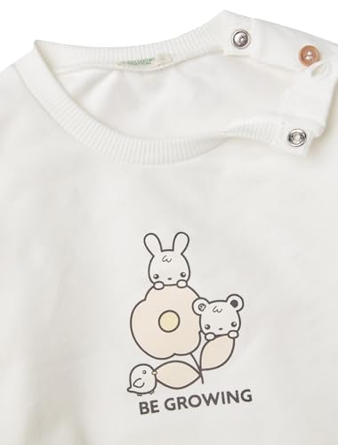 Benetton Pantaloni e Jeans Bimbi Pantalone Felpa Stampa 56
